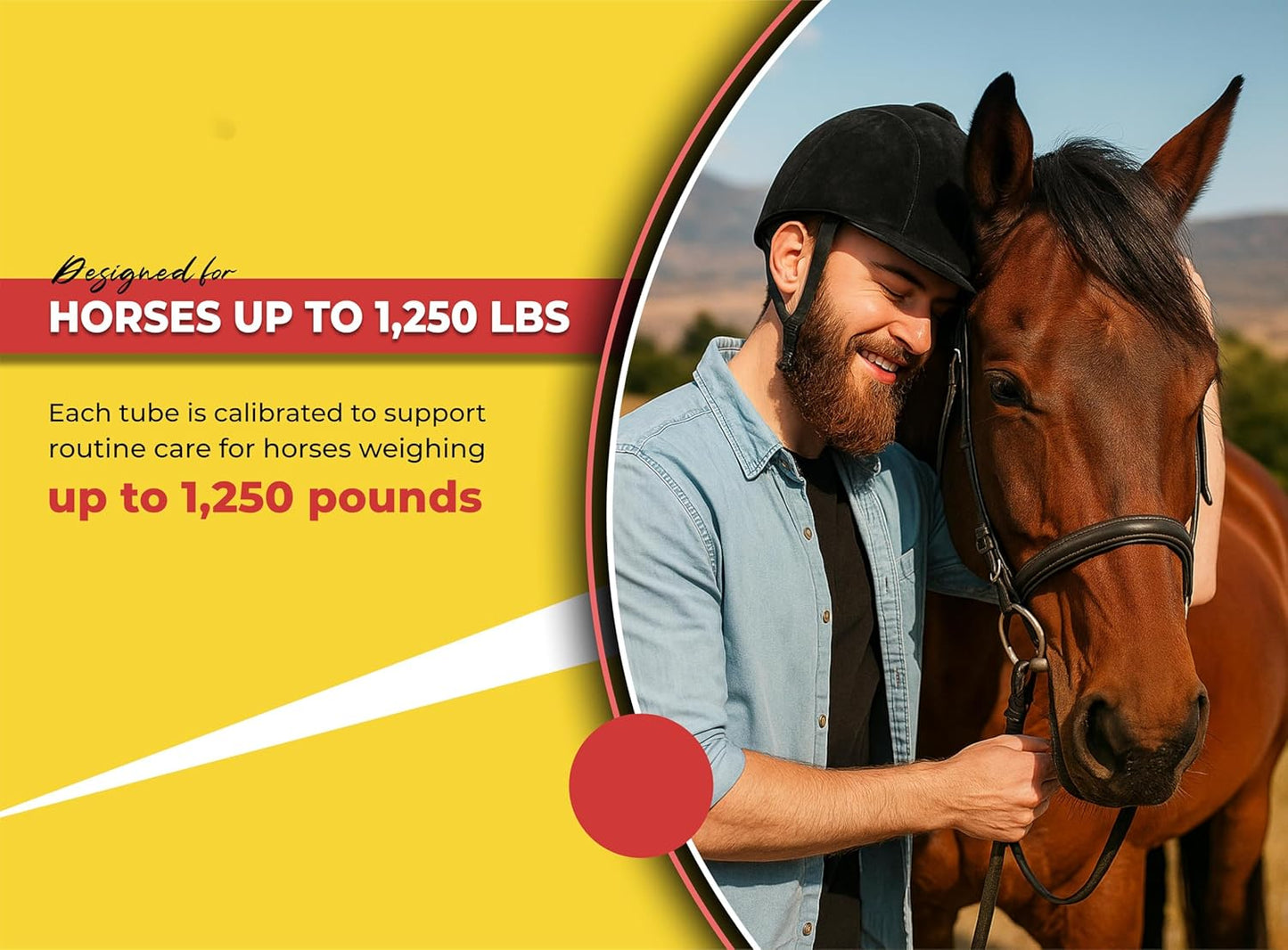 Ivermectin Horse Paste 1.87% – Apple Flavored – 6.08g Tube – for Horses Up to 1250 lb