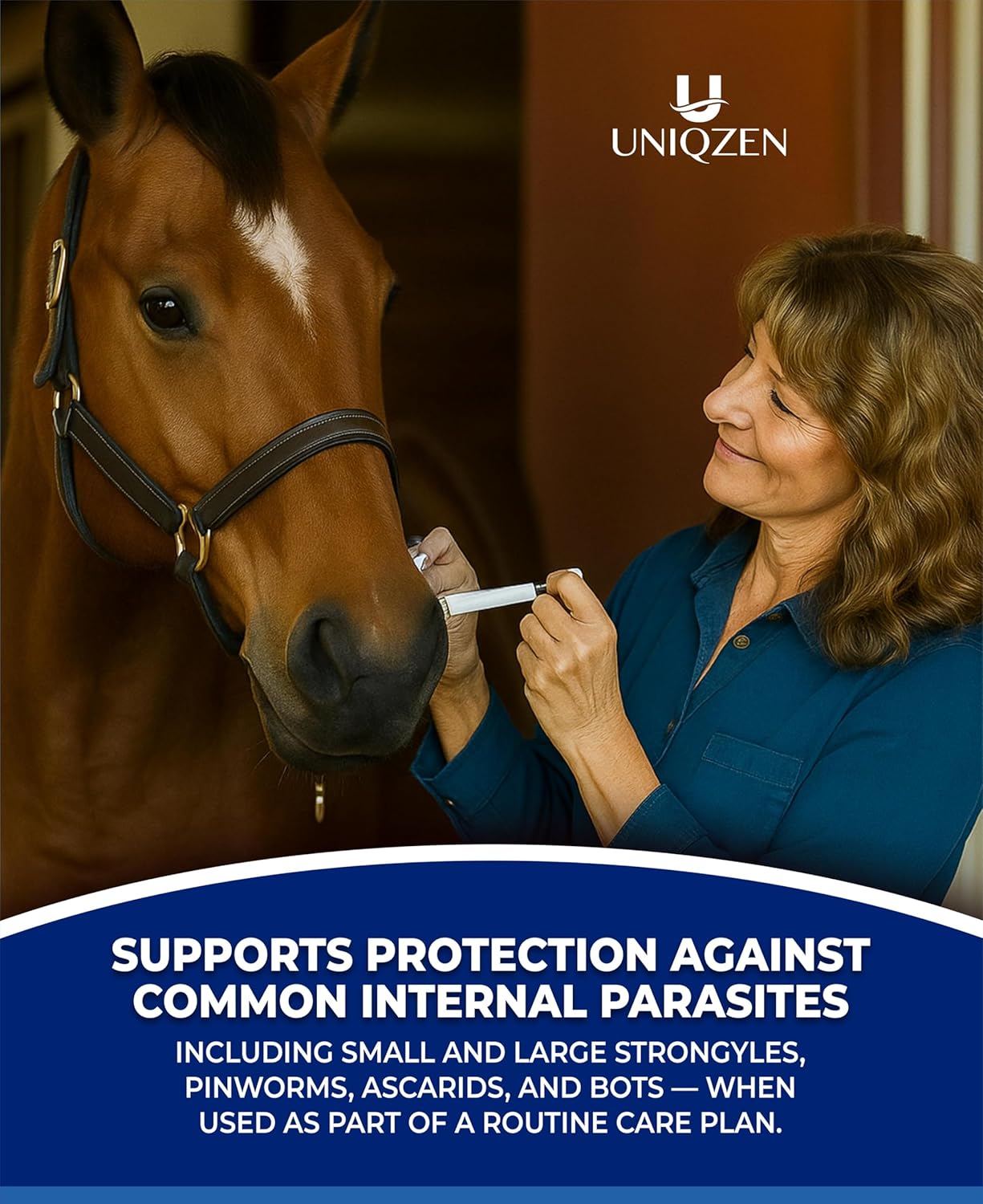 Apple flavored ivermectin horse paste for horses USA