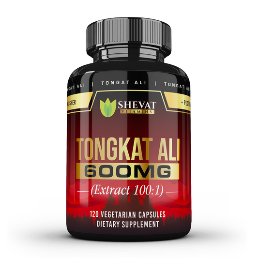 Tongkat Ali 600mg Extract – 60 Capsules, Vegan, Non-GMO, Made in USA
