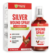 SHEVAT VITAMINS Silver Wound Spray for Chickens & Birds