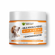 Shevat Vitamins Glucosamine for Dogs – Hip & Joint Supplement