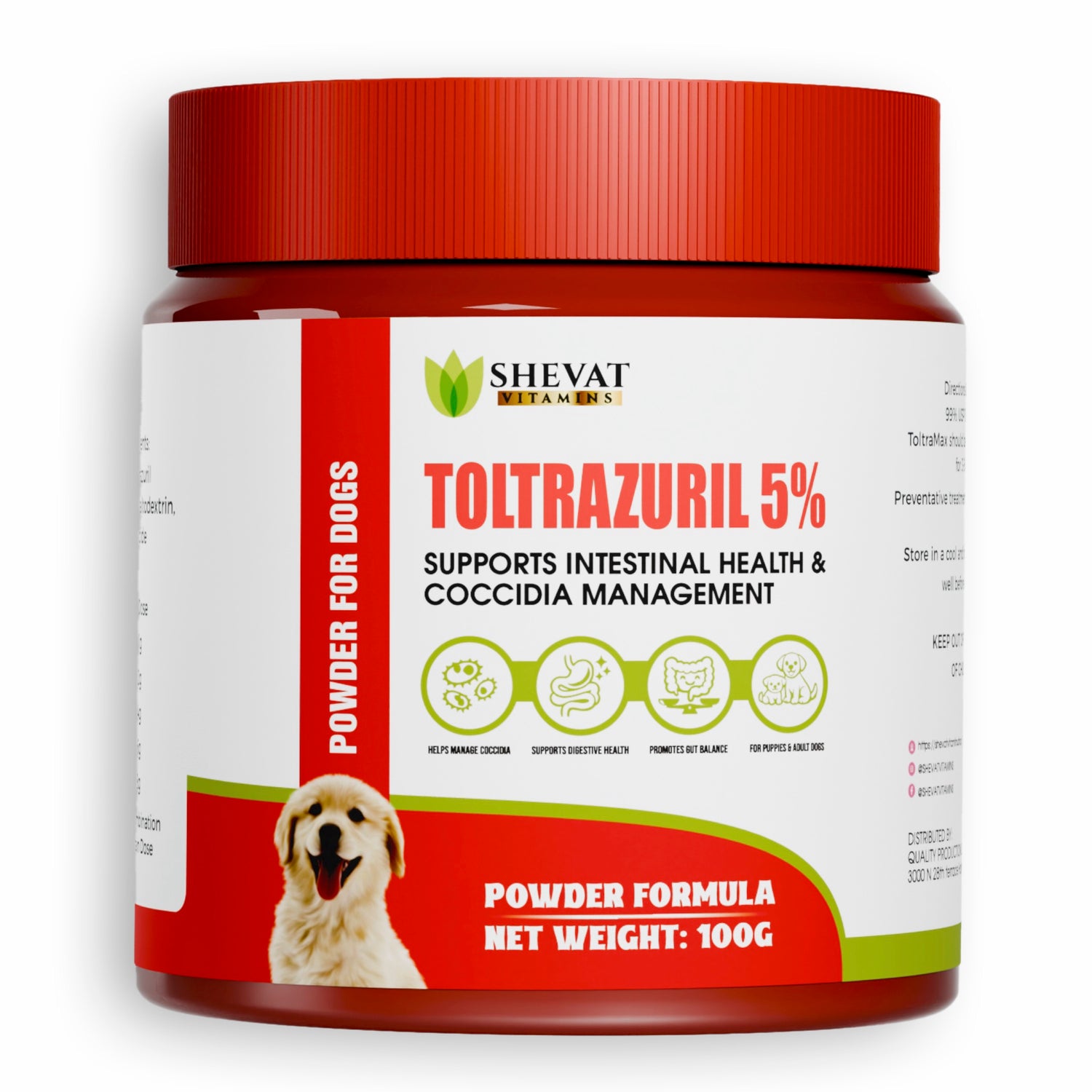 Toltrazuril 5% Powder for Dogs